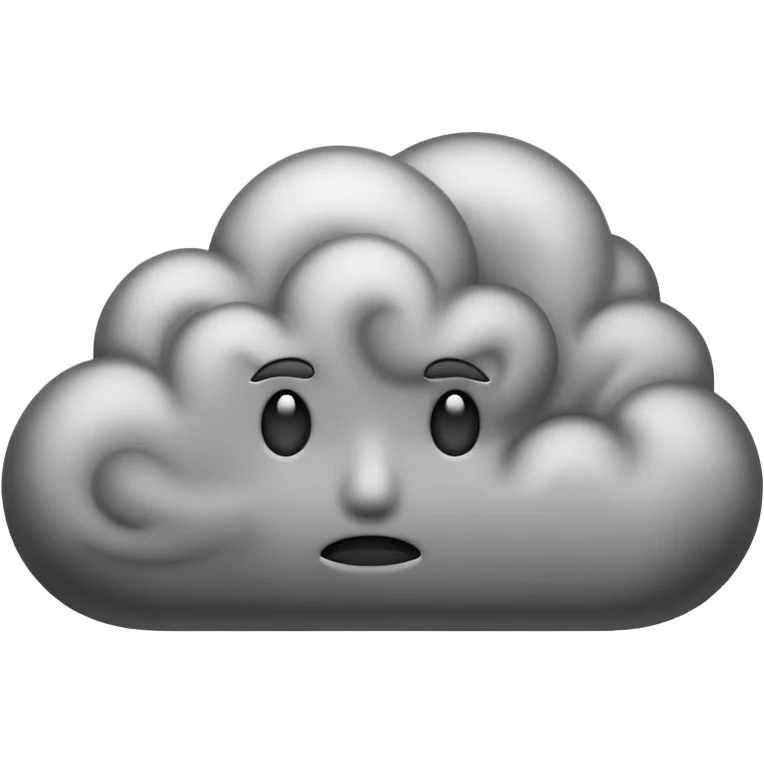 Fight cloud emoji