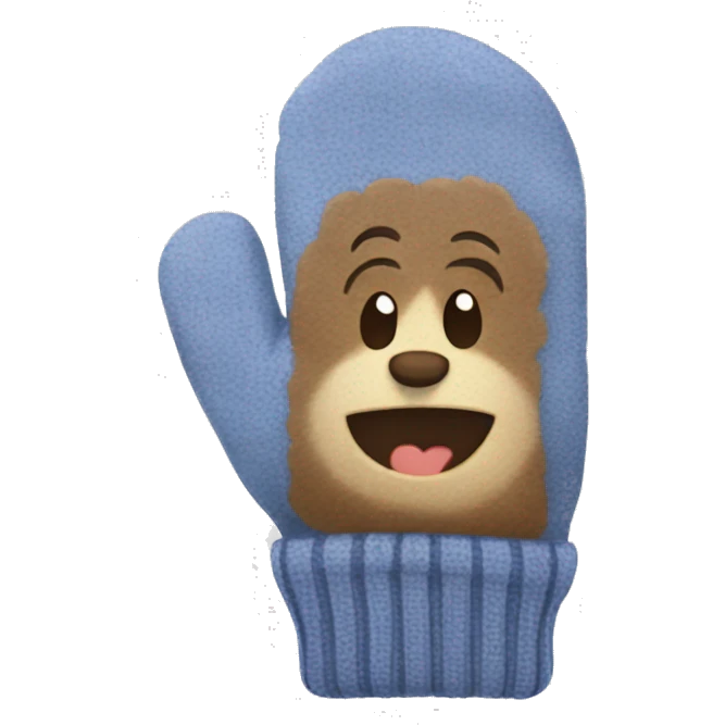 cute mittens emoji