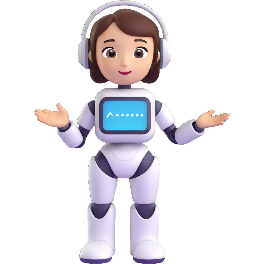 AI data-analysis assistant, modern, friendly, tech-inspired, app icon style emoji