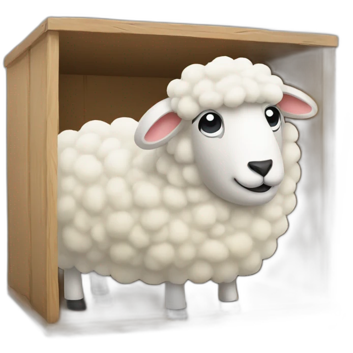 sheep box emoji