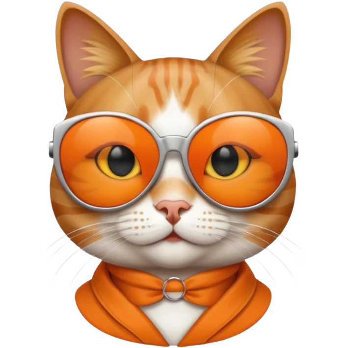 Cat wearing sunglasses emoji