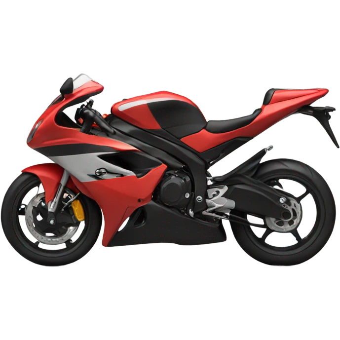 Red sport bike  emoji