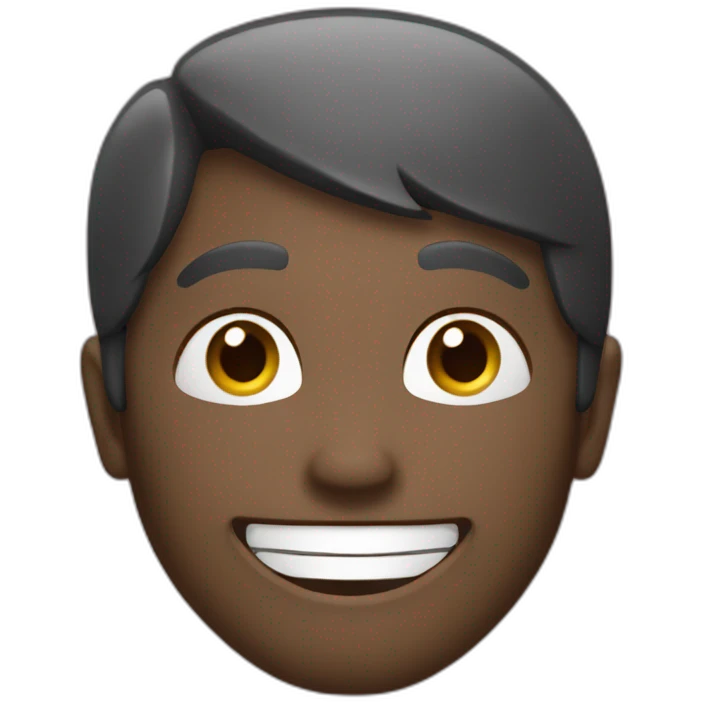 Árabe sonriendo emoji