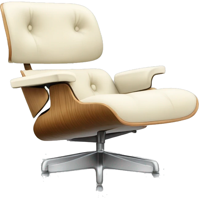 eames chair cream  emoji