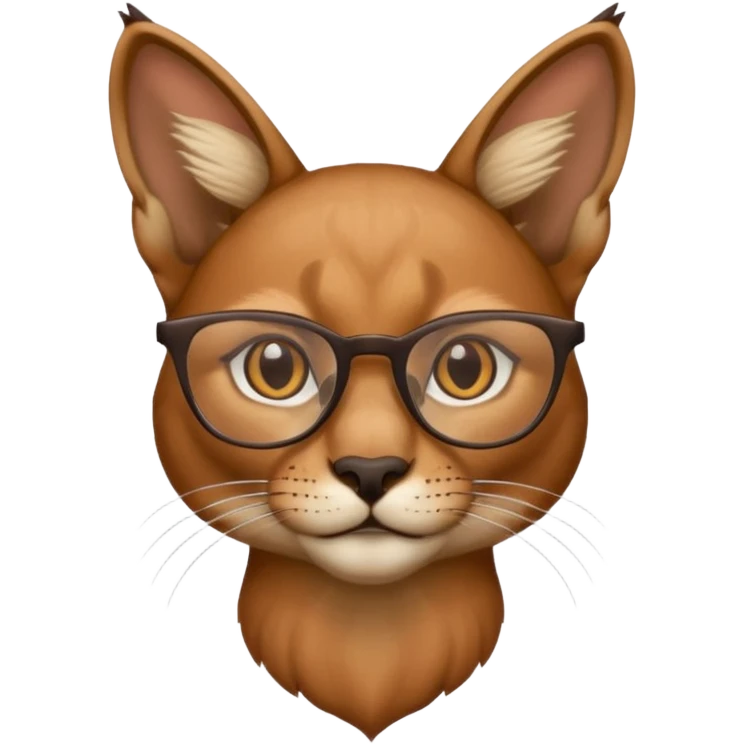 Caracal glasses  w emoji