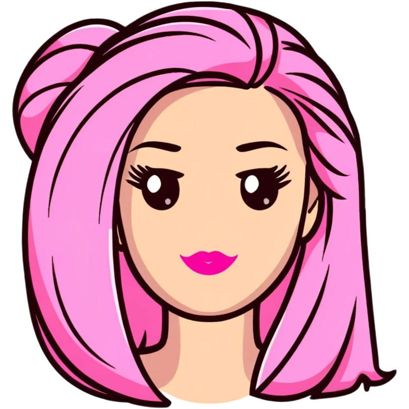 Barbie logo emoji