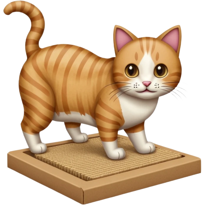 Cat Scratcher emoji