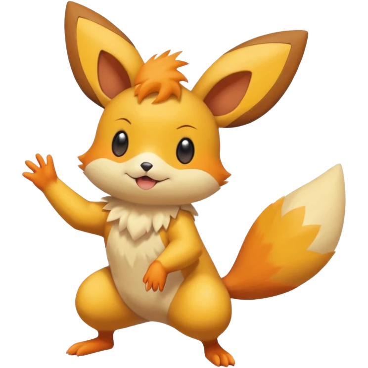 Buizel-Pichu-Victini-Dedenne-fusion (full body) emoji