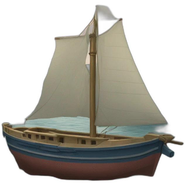 Épave de Bateau cassé emoji