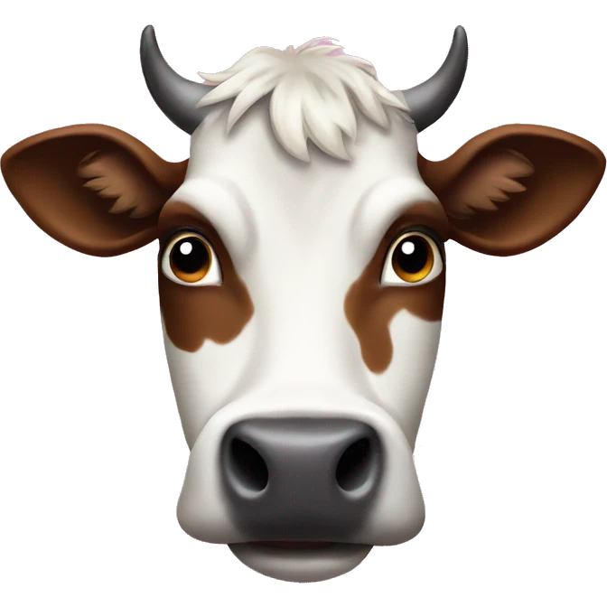 Cow print emoji