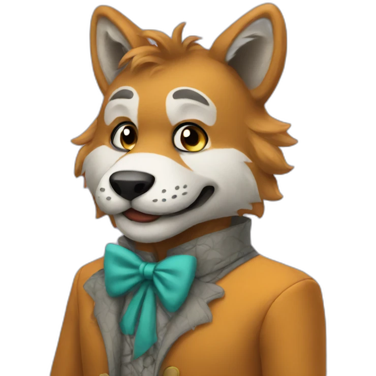 man in a FURSUIT emoji