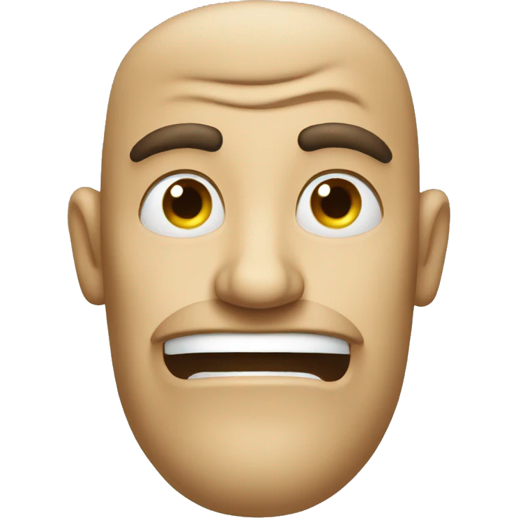 High face emoji