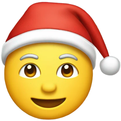 Toyota emblem with Christmas hat emoji