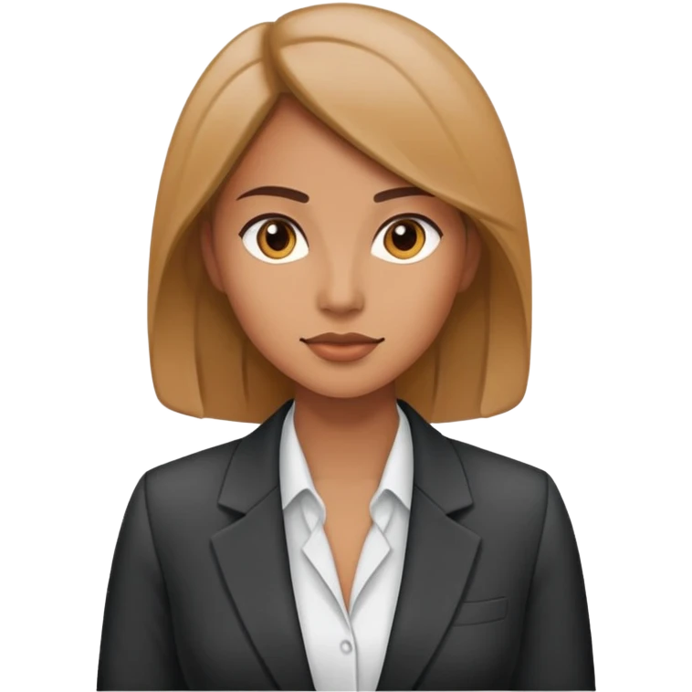 Woman working in office, professional emoji
