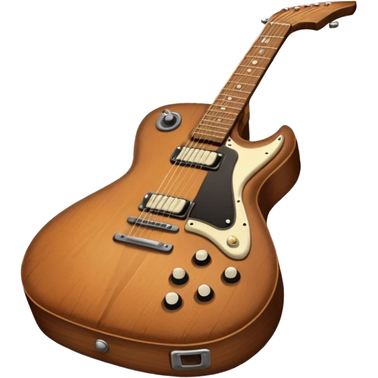 electro guitar with case emoji