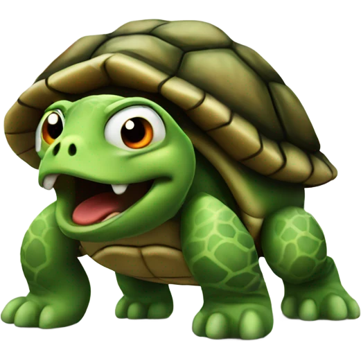Angry turtle  emoji
