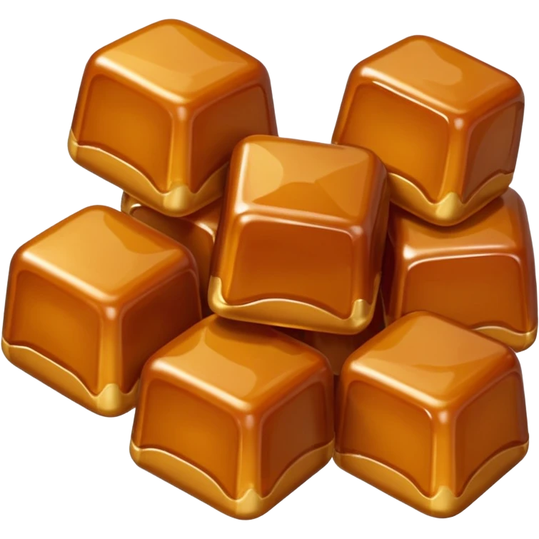 кусочки карамели emoji