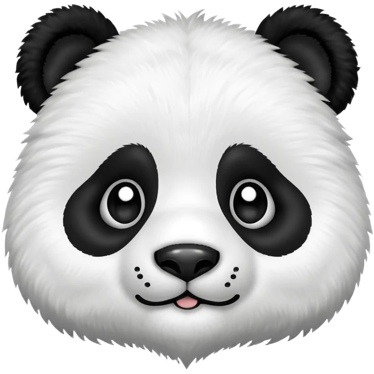 panda face with a paw print emoji