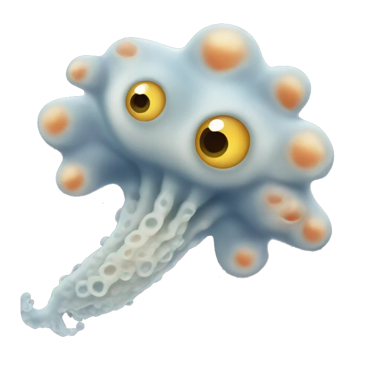 tailed protozoa emoji