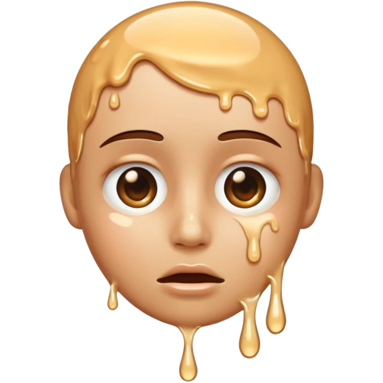 Cum dripping on face emoji