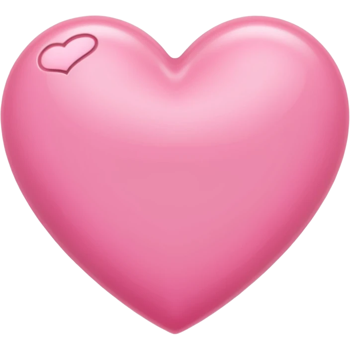 Heart pink with couqet emoji