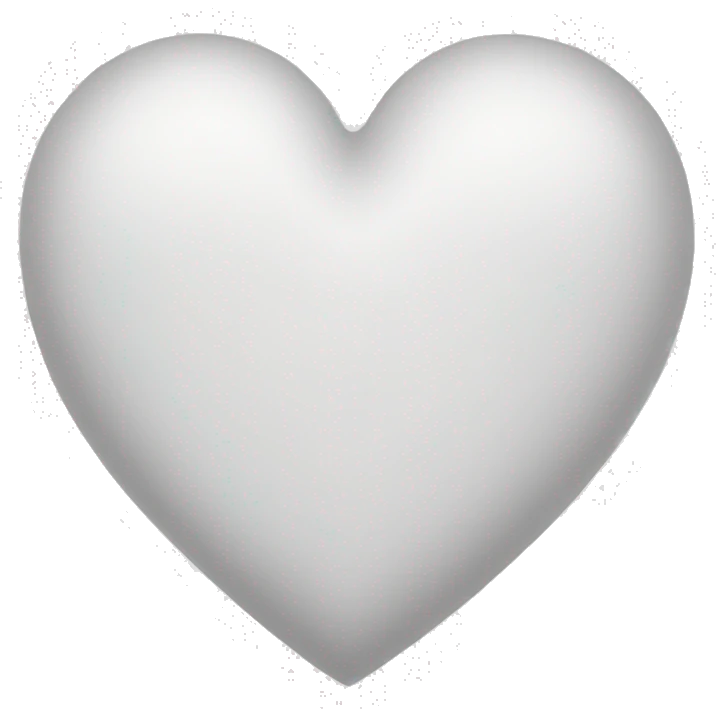 white heart emoji