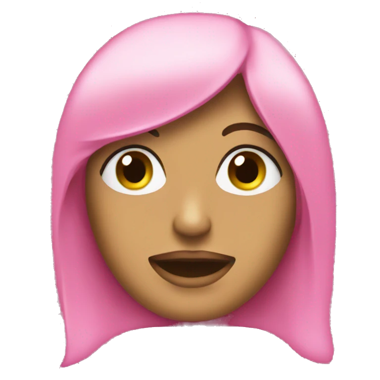 pink glitter  emoji