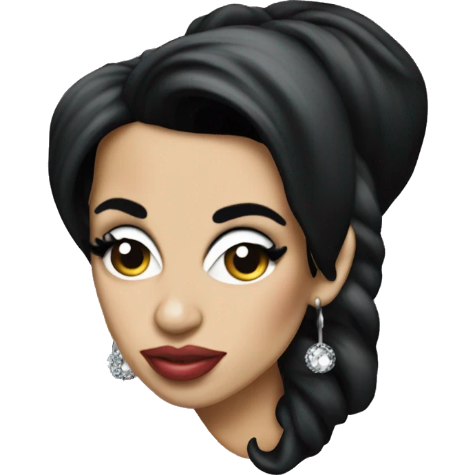 amy winehouse with above lip piercing emoji