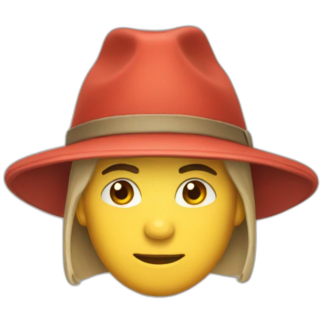 Ustanka hat emoji