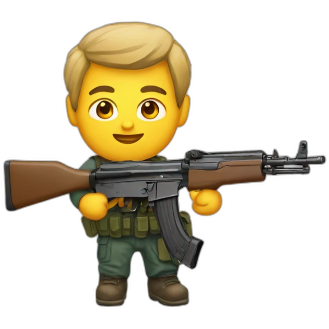 Chat avec Kalashnikov  emoji