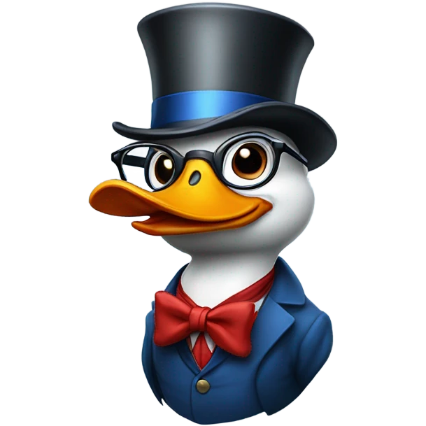 Scrooge McDuck emoji