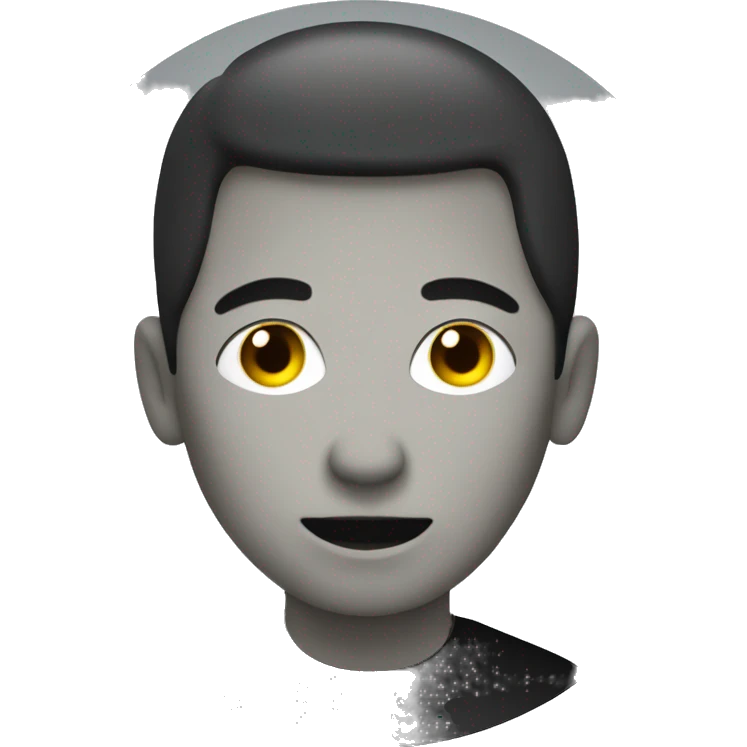 zkm man in a black circle emoji