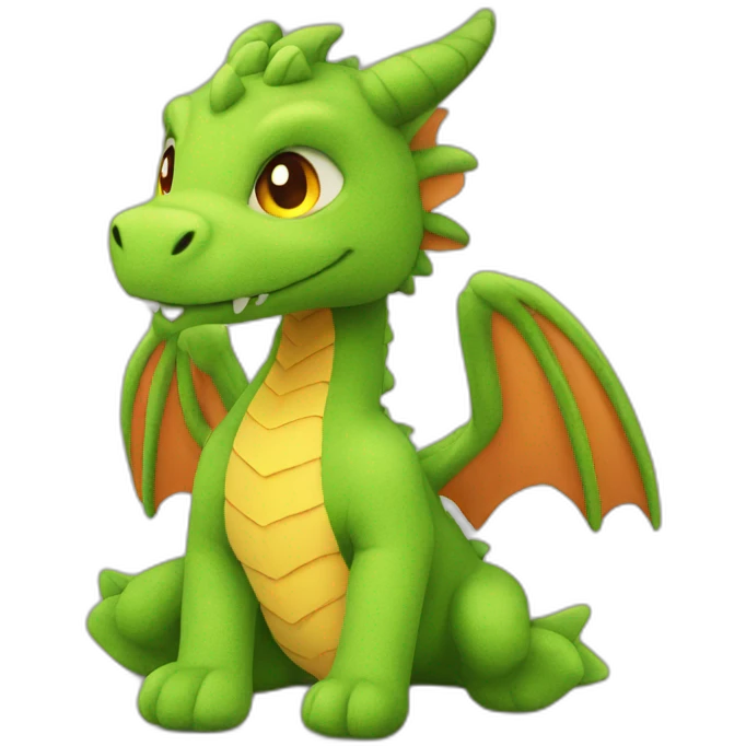 Dragon plushie emoji