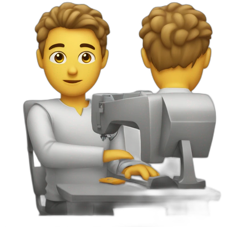 working hard or hardly working emoji