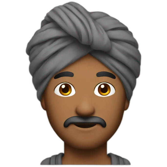 turban guy emoji