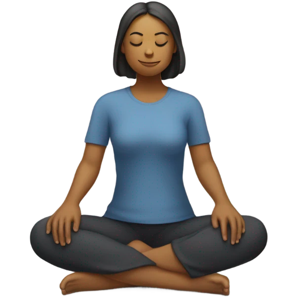 Meditation  emoji