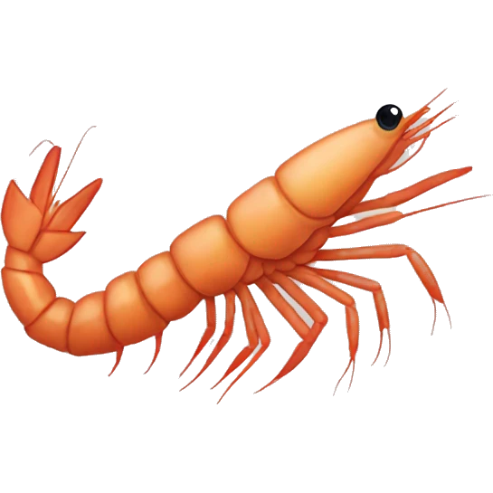 Shrimp emoji