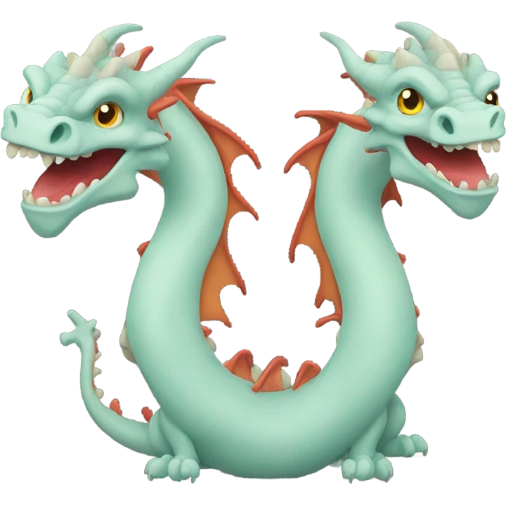 Two headed dragon emoji