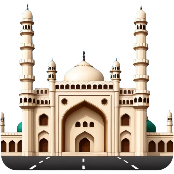 Hyderabad Charminar emoji