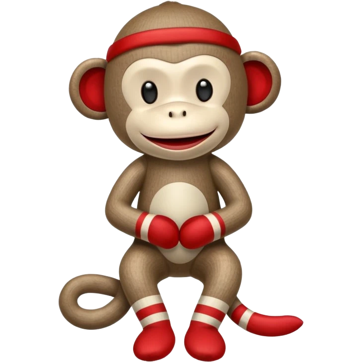 Sock monkey emoji