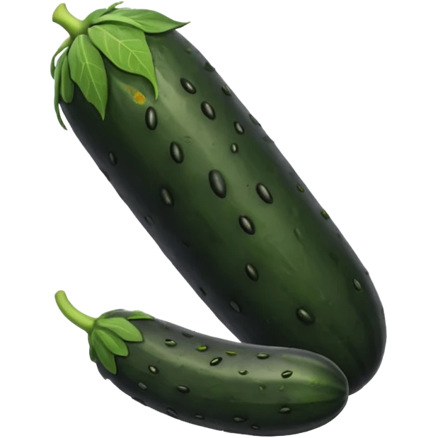 Pepino preto emoji