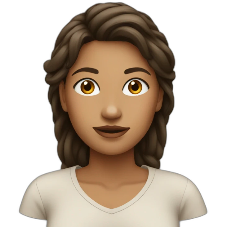 woman, natural, titas out, jungle emoji
