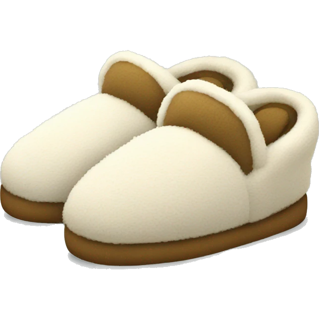 Cozy slippers emoji