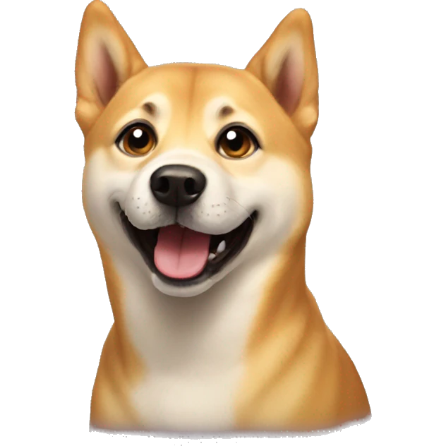 Happy doge emoji