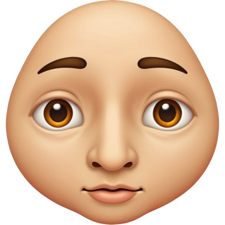 give me just the human nose only nose should be there  emoji