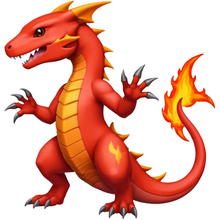 Guilmon-Salandit-fusion (full body) emoji