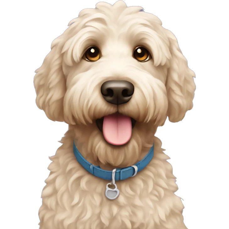 Labradoodle  emoji