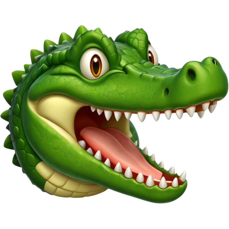 drooling from mouth crocodile emoji emoji