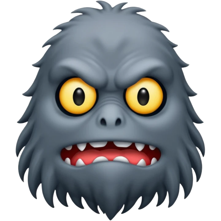 the groke from 90s moomin emoji