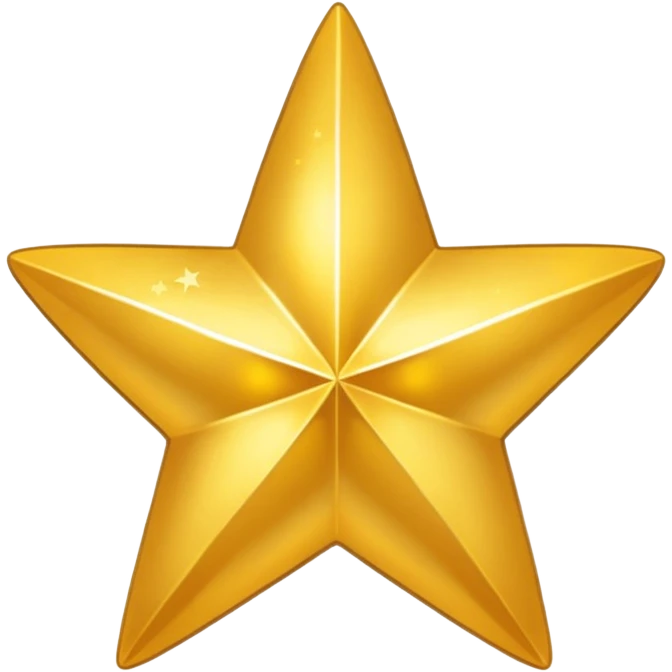golden star emoji